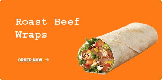 Roast Beef Wraps